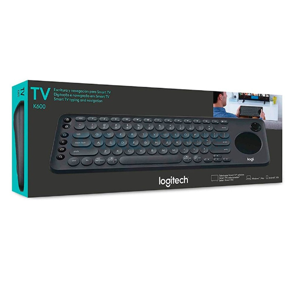 Teclado logitech con touchpad sale